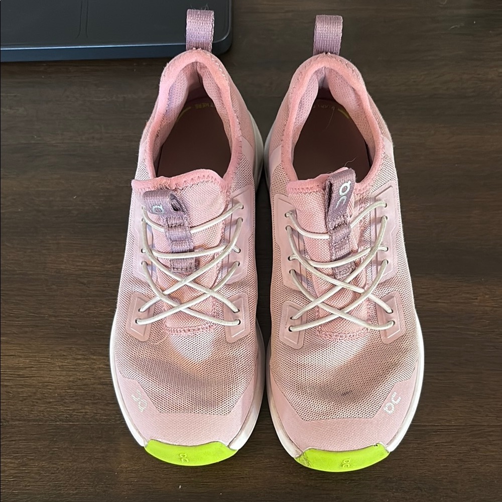 On Running Kids Pink Sneakers